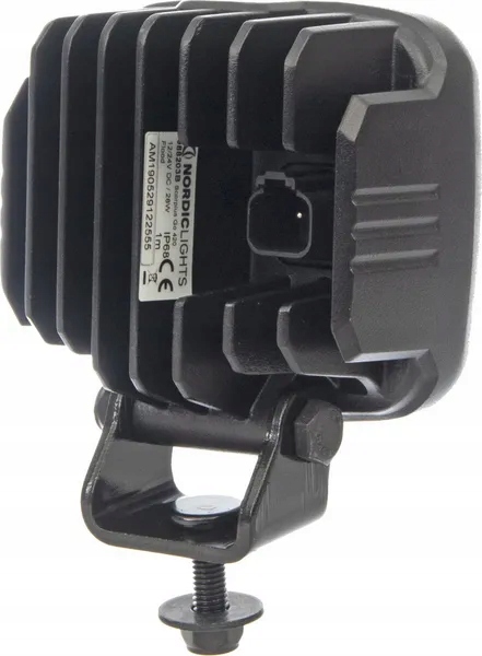 PHARE TRAVAILLÉ LED CARRÉE 28W 2800LM 12/24V BLANCHE PRZYKRECANA AVEC WTYCZK