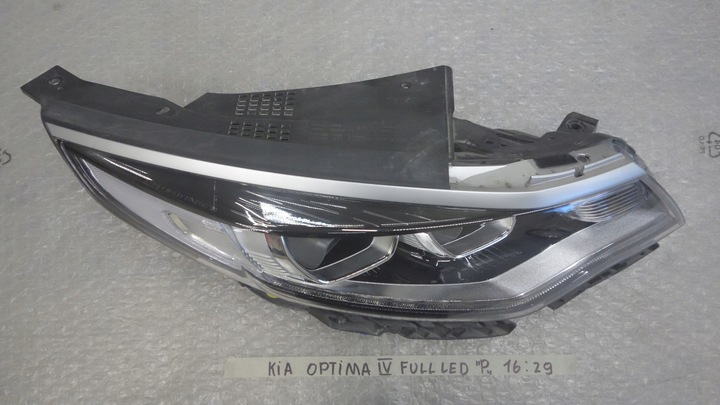 KIA OPTIMA 4 IV 15- DERECHA FARO PARTE DELANTERA COMPLETO DIODO LUMINOSO LED EUROPA 