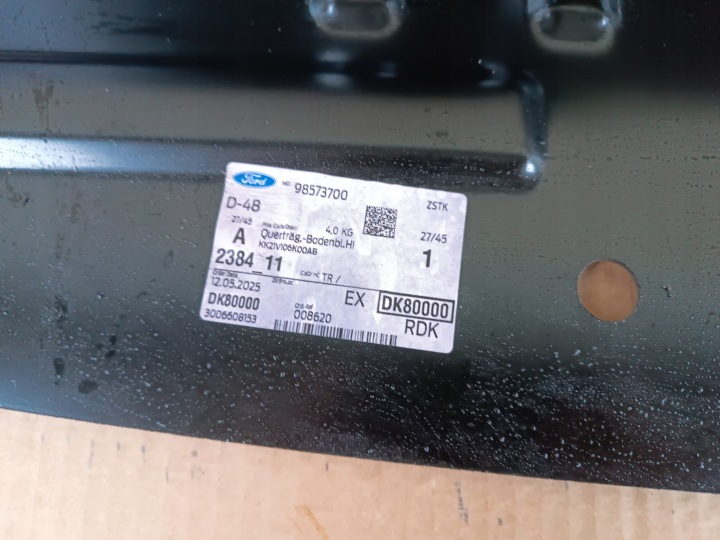 FORD TRANSIT CUSTOM 2013- 2022 PANNEAU ARRIÈRE KK21-V106K00-AB