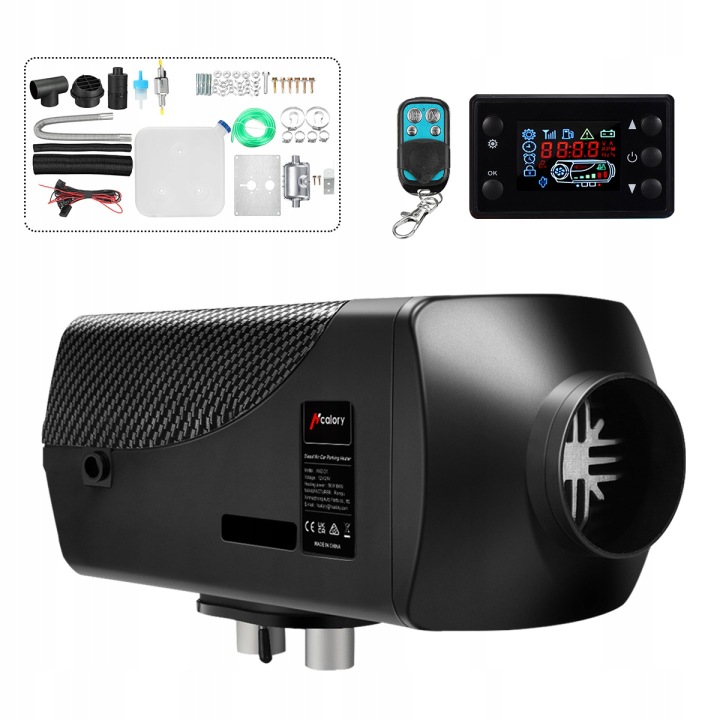 CHAUFFAGE CHAUFFAGE DIESEL UNIVERSELLE AUTOMATYKA AVEC MONITEUR 8KW 12V