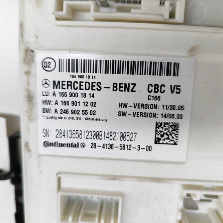 MERCEDES-BENZ GL X166 2015 CONTRÔLEUR MODULE CONFORT