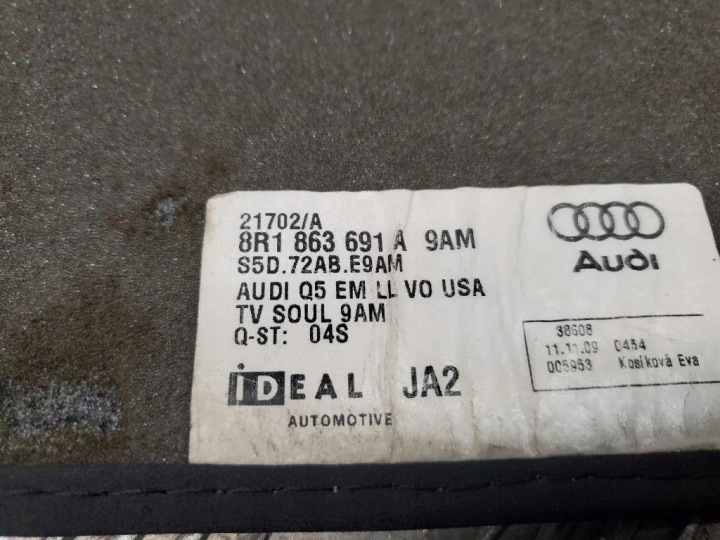 ENSEMBLE POUSSOIRS AUDI Q5 (8R) 8R1863691A 3.2L GASOLINE 2010