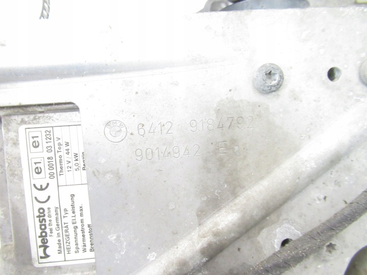 CHAUFFAGE WEBASTO BMW F01 F06 F07 F10 F11 F12 F13