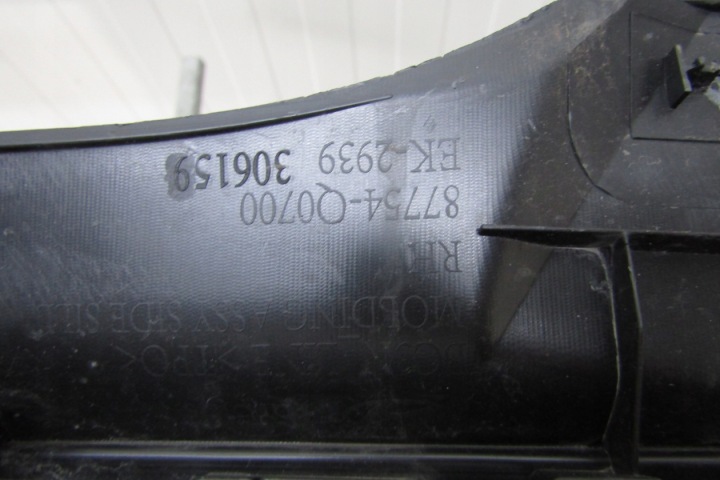 MOULURE SEUIL DROITE HYUNDAI I20 3 N LINE 87754 Q0700 20-