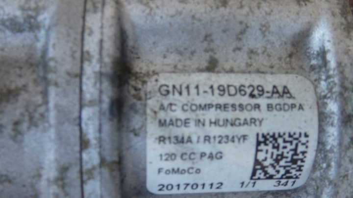 POMPE CLIMATISATION FORD FIESTA MK8 ST 1.5 ECOBOOST
