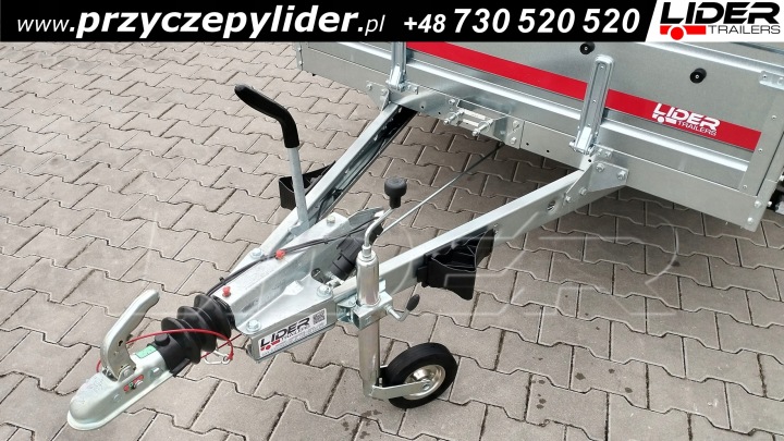 TM-112 REMORQUE POIDS LOURD PRO BRAKE 3015/2C 300X150X40CM HAMOWANA 2000KG