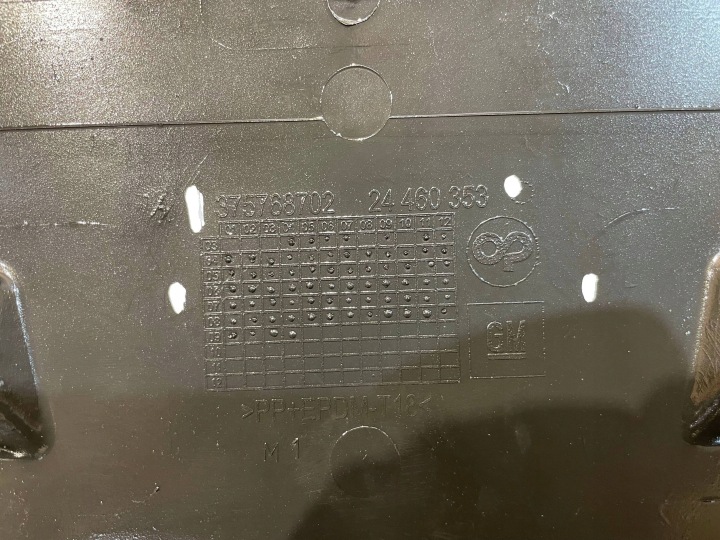 OPEL ASTRA H III 3 04-14 HAYON PARE-CHOCS ARRIÈRE ARRIÈRE