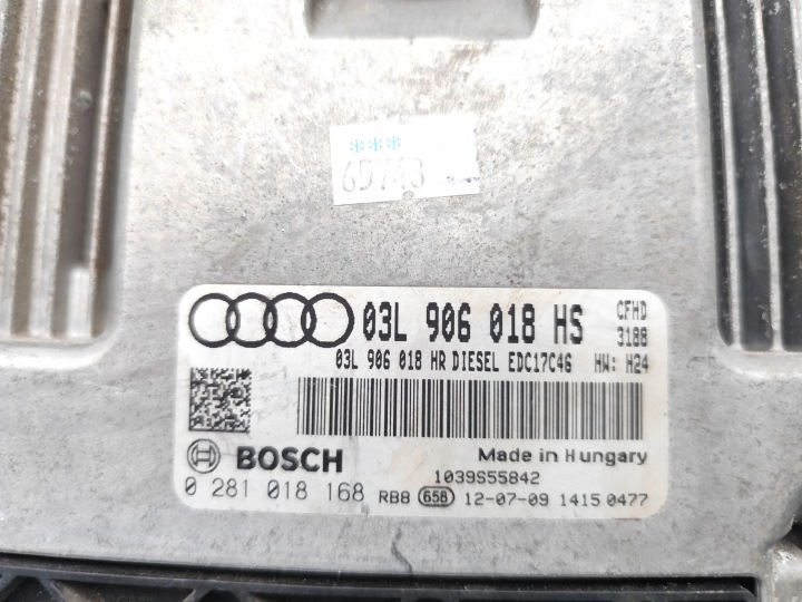 AUDI A1 CONTRÔLEUR MODULE ECU 2.0 TDI DIESEL 105KW (143 HP) 03L906018HS