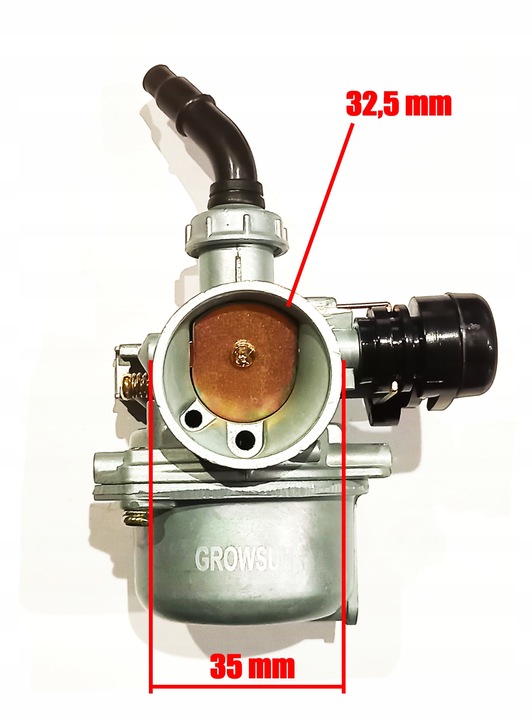 CARBURADOR 4T 139FMB PZ19 SSANIE MANUAL CROSS CZOPER JUNAK ROMET ZIPP BARTON 