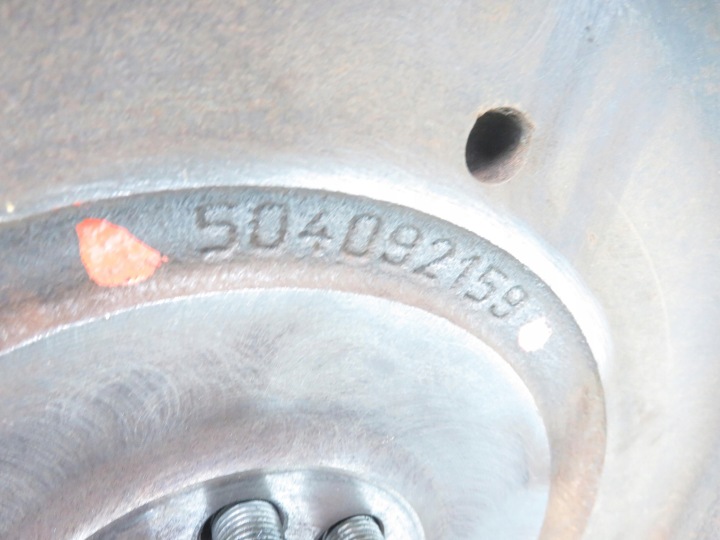 VOLANT D'INERTIE FIAT DUCATO III 2.3 792072 702208 504092159