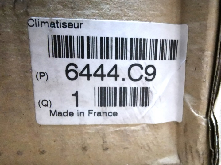 CHÂSSIS RÉCHAUFFEURS CITROEN XSARA PICASSO 6444C9