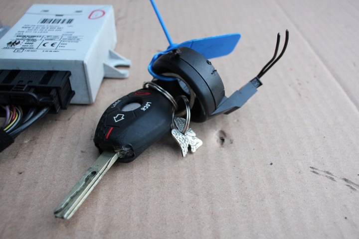 ORDINATEUR CONTRÔLEUR MOTEUR KIT DE DÉMARRAGE BMW M47 2.0D 150KM 7794624 MANUA
