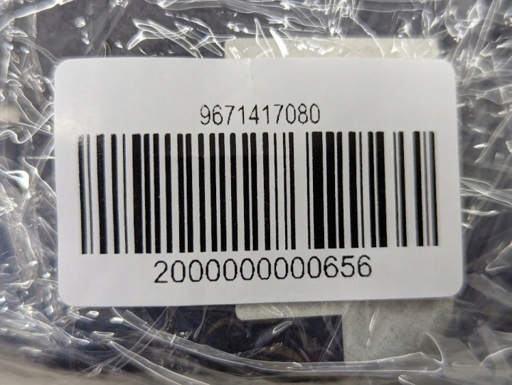 PÉDALE GAZ POTENTIOMÈTRE PEUGEOT 3008 I 9671417080