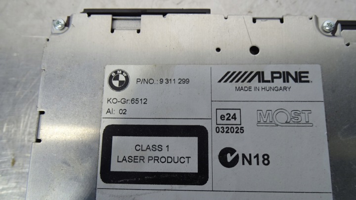 RADIO NAVIGATION LECTEUR BMW F30 320D ED