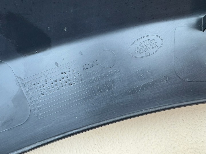 LAND ROVER DISCOVERY V 5 16- MOULURE REVÊTEMENT GARDE-BOUE DROIT ARRIÈRE HY32-290E22