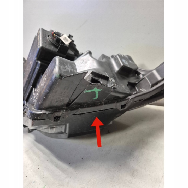 NISSAN QASHQAI III 21- ENDOMMAGÉE PHARE DROITE AVANT PROJECTEUR 100-8D02J