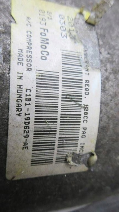 FORD FIESTA C1B119D629AE COMPRESSEUR DE CLIMATISATION COMPRESSEUR DE CLIMATISATION A/C
