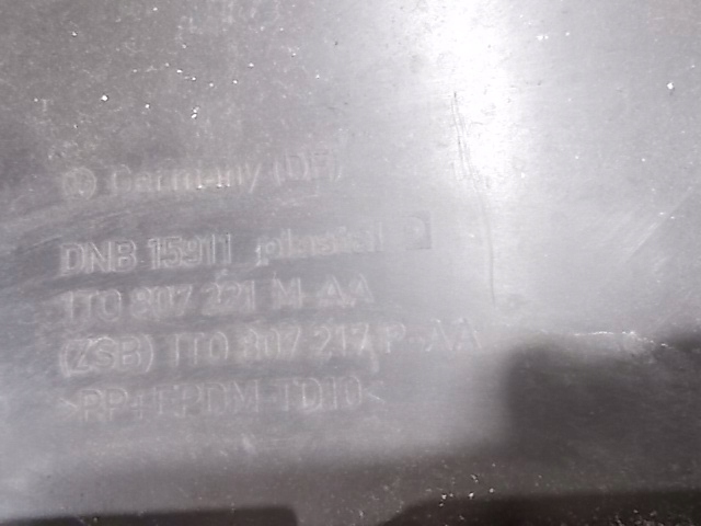 PARE-CHOCS AVANT VW CADDY 2K5 TOURAN 1T0 10-15 ORIGINAL RONDELLES