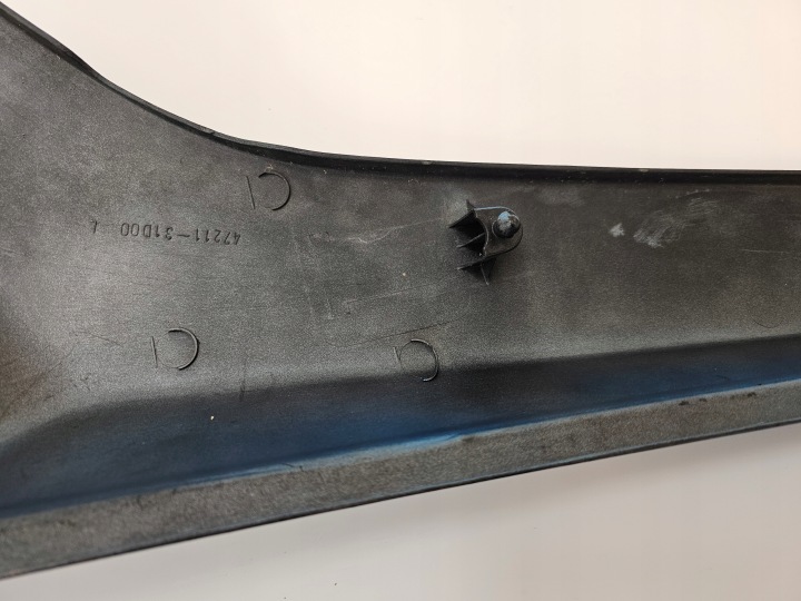 SUZUKI DR 800 AVEC DÉFLECTEUR D'AIR GAUCHE CÔTÉ COLLECTEUR PROTECTION PLASTIQUE