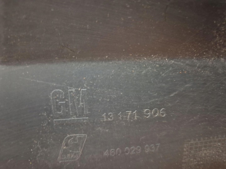 OPEL MERIVA-A I 04-10 GARNITURE COUVERCLES DE COFFRE ARRIÈRE DROITE 13171906