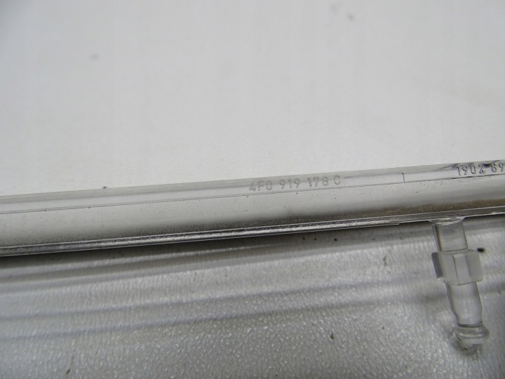 MOULURE RÉTROÉCLAIRAGE FLANC AMBIENTE DROIT ARRIÈRE ARRIÈRE AUDI A6 C6 4F0919178C