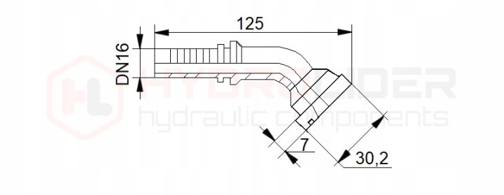 RIVET CREUX HYDRAULIQUE KATOWE SFL-45 1/2″ DN16 1SN 2SN 4SN JOINT D'ÉTANCHÉITÉ 451160