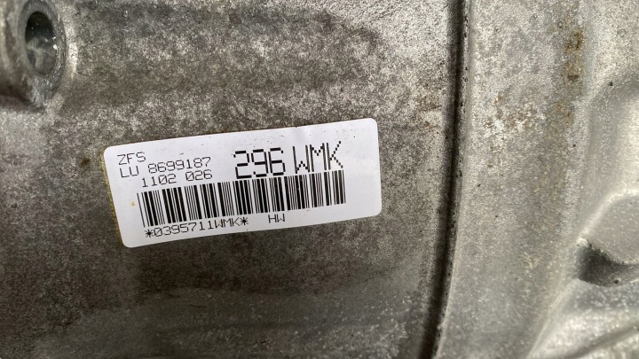 BMW G30 530DX G32 630DX B57 BOÎTE DE VITESSES AUTOMATIQUE GA8HP75X 8744940