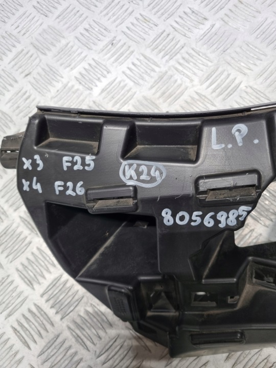 BMW X3 X4 F25 F26 FIXATION GLISSIÈRE PARE-CHOCS GAUCHE AVANT AVANT 8056985