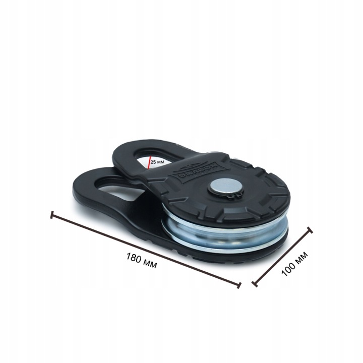 DRAGON WINCH 2 PIÈCES ZBLOCZE 10T 10000KG+ X4 ENTRETOISE 3/4 4,75T VERS WYCIAGARKI 4X4