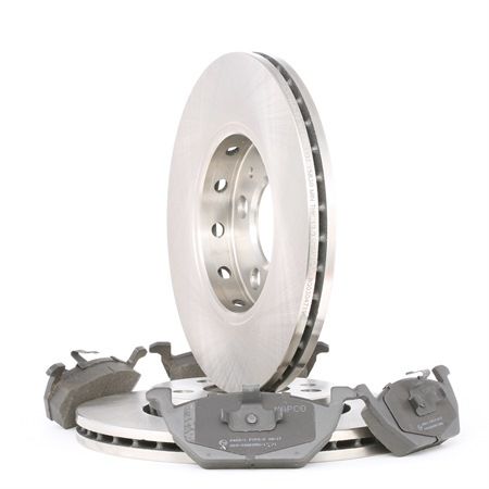 MAPCO KIT VERS FREINS FREINS DISQUE AVANT VERS VW POLO (9N) 256MM