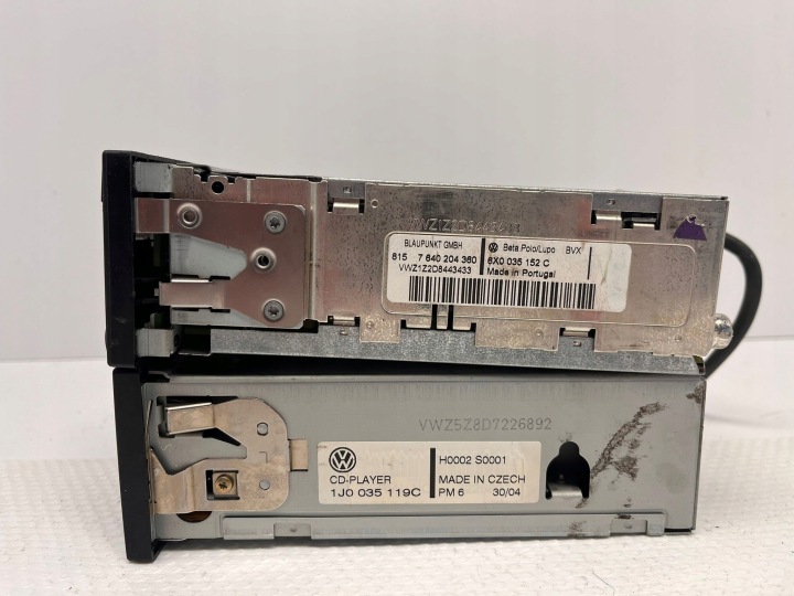 RADIO VW POLO IV 2001-2005 BLAUPUNTK SONY 6X0035152B 6X0035110 3 AUTRE PRODUKTY