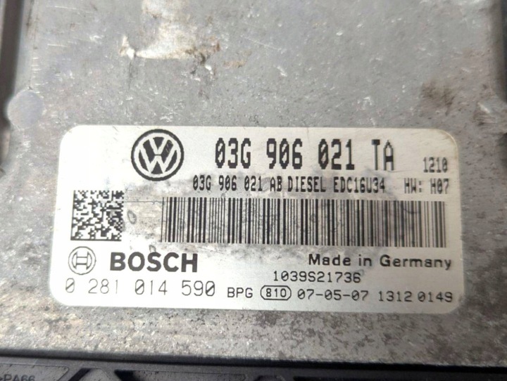 KIT DE DÉMARRAGE VOLKSWAGEN EOS 2007 03G906021TA