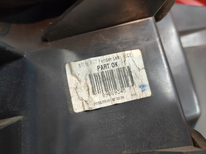 BMW 5 GT F07 PHARES ARRIÈRE ARRIÈRE DANS COUVERCLE DE COFFRE I DANS AILE EUROPE JEU ORIGINAL