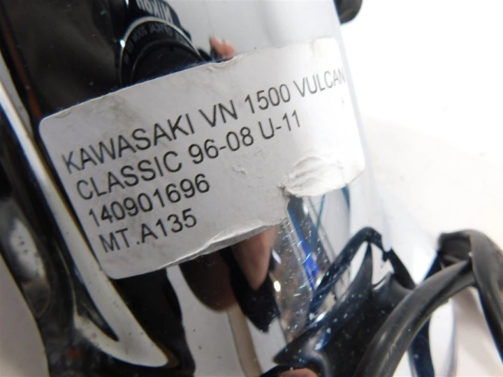 FIXATION NUMÉROS AILE KAWASAKI VN 1500 VULCAN CLASSIQUE 96-08 U-11 140901