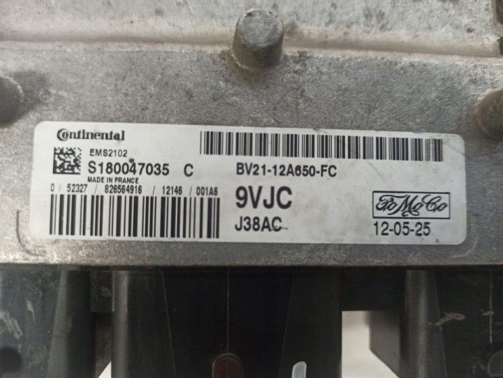 FORD FIESTA MK7 CONTRÔLEUR MOTEUR BV21-12A650-FC S180047035C