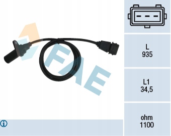 79295 SENSOR POL. DE EJE CIGÜEÑAL FIAT CINQUECENTO 1.1 