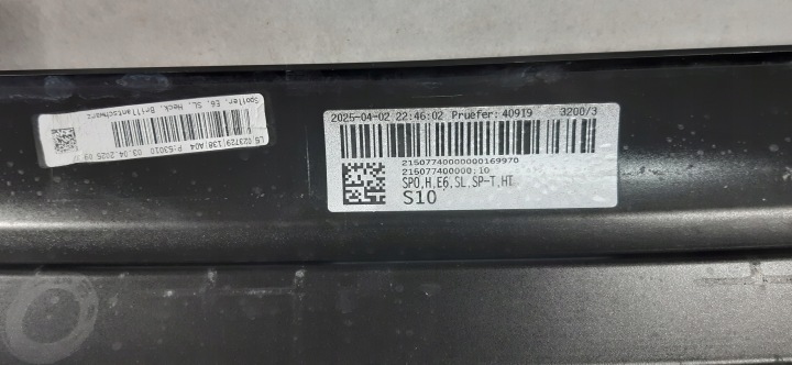 AUDI A6 E-TRON S-LINE SPOILER DIFFUSEUR PARE-CHOCS ARRIÈRE ARRIÈRE 85E807521B
