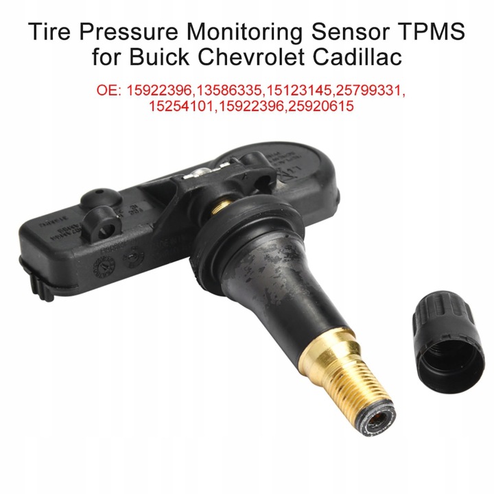 CAPTEUR MONITOROWANIA PRESSION DANS PNEUS TPMS POUR 15922396 F6
