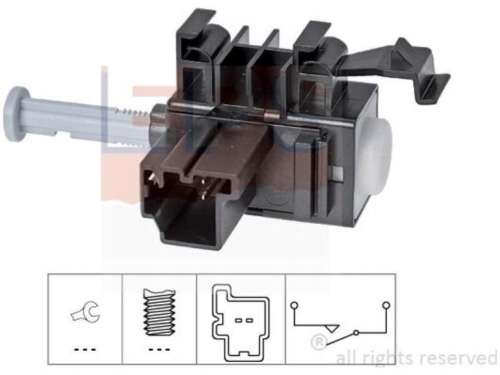 CONMUTADOR DE LUZ LUZ DE FRENADO FORD S-MAX I MK1 06-14 II MK2 15-18 GRAND C-MAX 10-19 