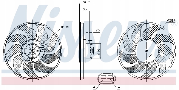 VENTILADOR NISSENS 85704 