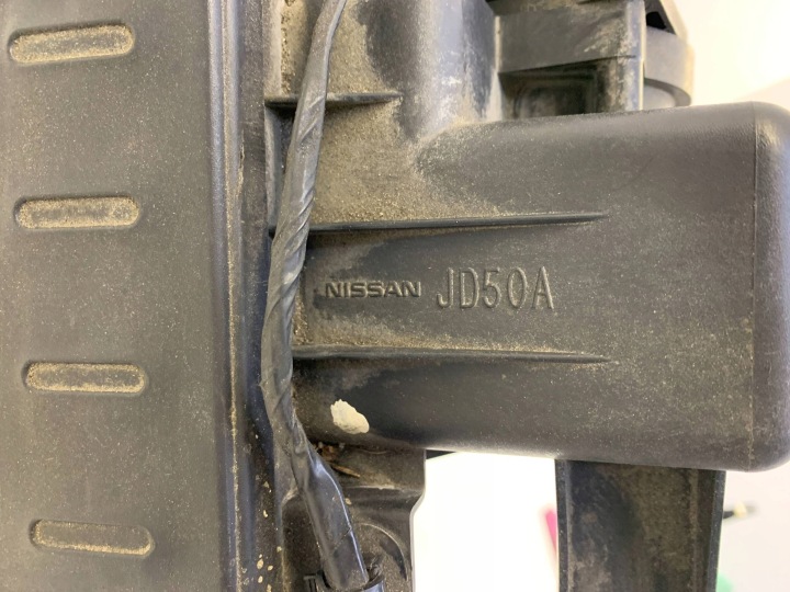CHÂSSIS FILTRE AIR NISSAN QASHQAI J10 1.5 DCI JD50A
