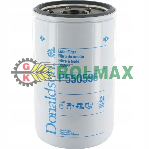 FILTRE HUILES DONALDSON ARRÊT P550596