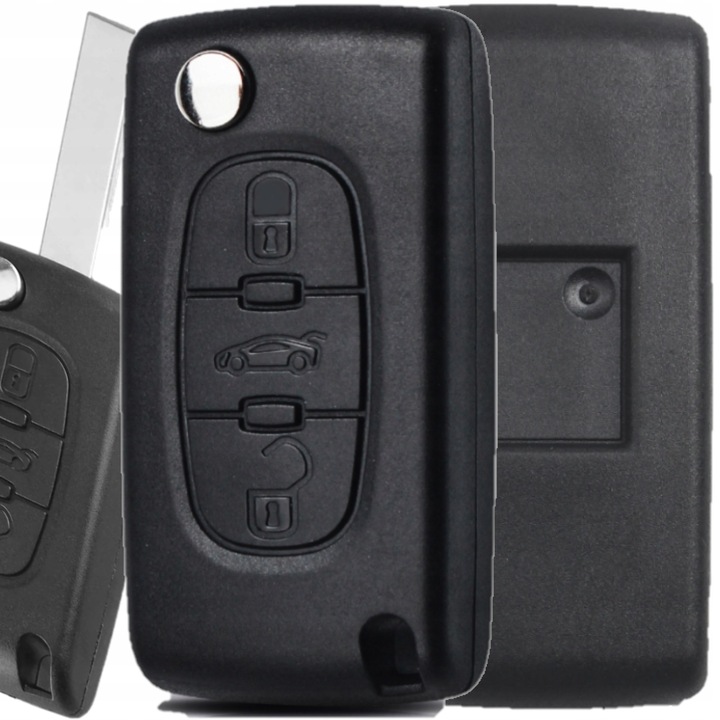 CASING KEY REMOTE CONTROL CITROEN C3 C4 C5 BERLINGO PEUGEOT 207 CC 307 SW 308 