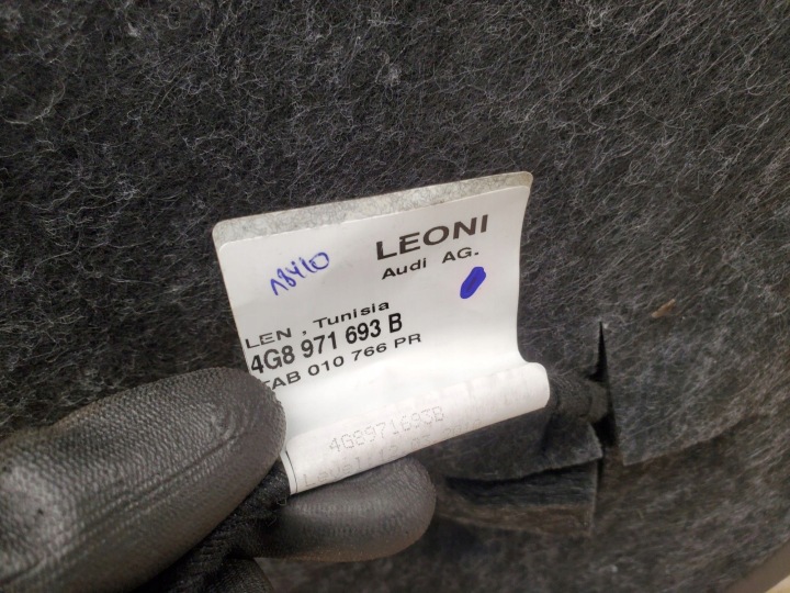 AUDI A7 S7 4G 4G8867305 ARRIÈRE CÔTÉ GAUCHE CARDAN BRODERIE PORTES ARRIÈRE