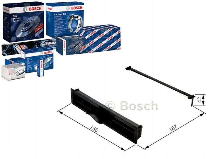 BOSCH 1 987 432 157 FILTRE VENTILATION ESPACES PASAZERSKIEJ