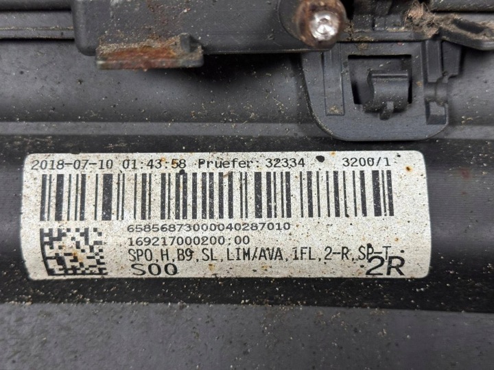 PARE-CHOCS ARRIÈRE AUDI A4 B9 8W5 BERLINE S-LINE SOUS 4X PDC 8W5807511J 16 19 EN TRÈS BON ÉTAT