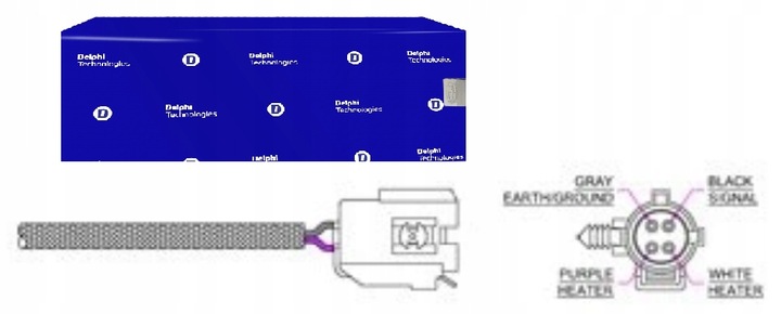 DELPHI ZONDAS LAMBDA ZONDAS ES20044-12B1 nuotrauka 1