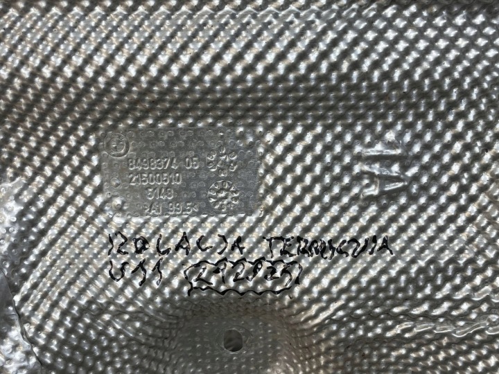 BMW OE 8498374 X1 U11 2 PIÈCES U12 PROTECTION ISOLATION THERMIQUE