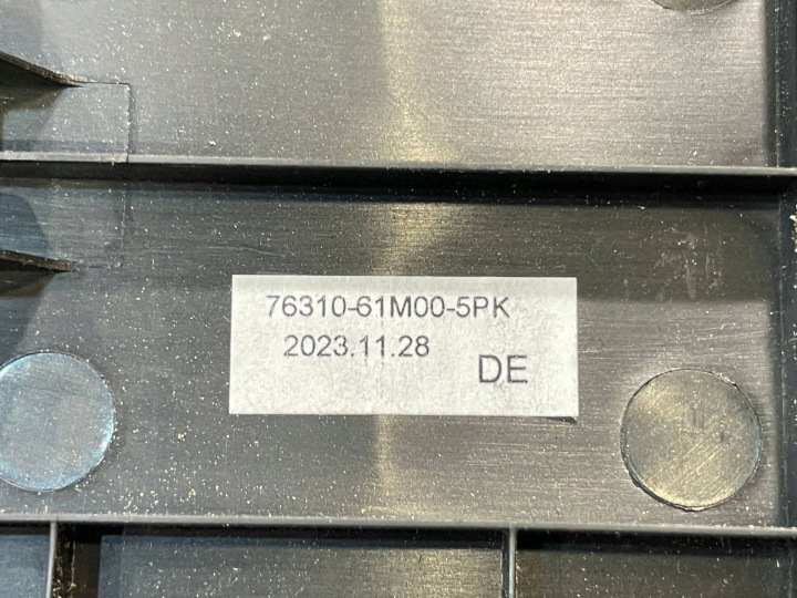 SUZUKI SX4 SX-4 S-CROSS I 1 13-21 BOUCHON MOULURE COLLECTEUR COUVERCLES DE COFFRE