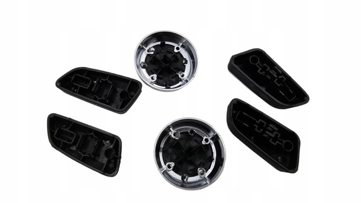 DÉCORATIF REVÊTEMENTS SUR BOUTONS COMMANDE SIÈGES AUDI A3 14-2015 A4 09-2015